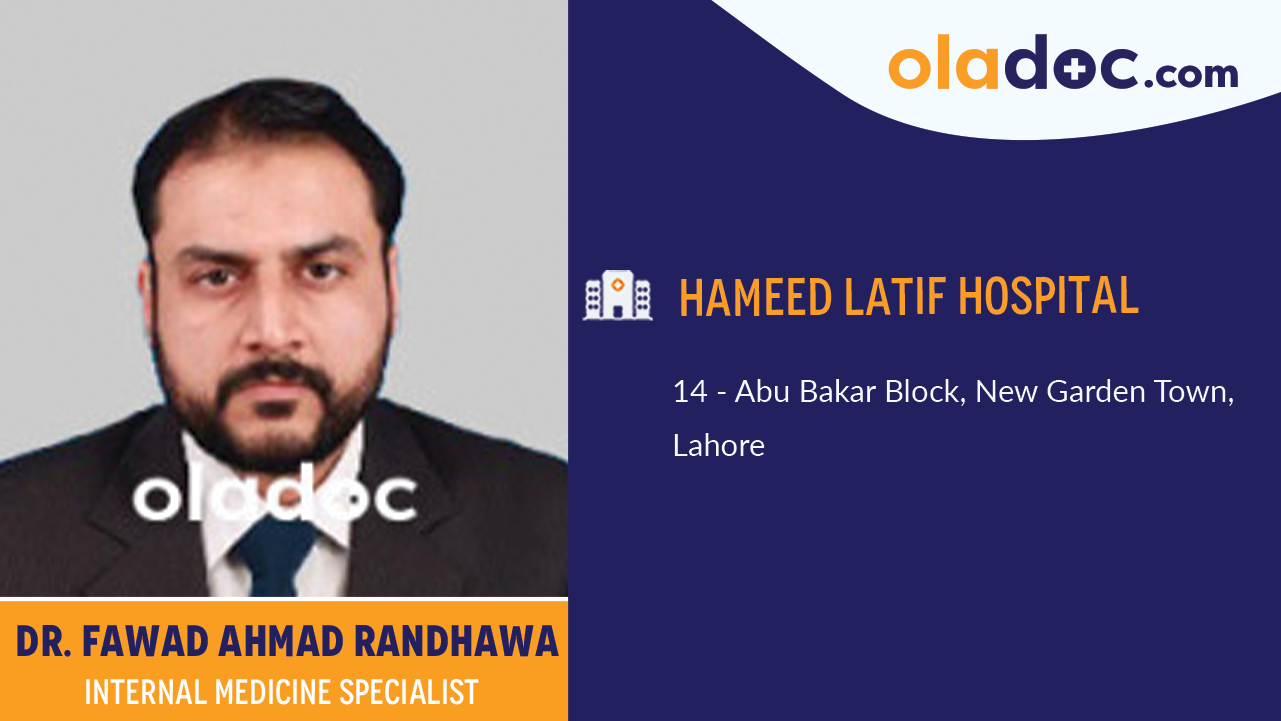 Practice location of Dr. Fawad Ahmad Randhawa